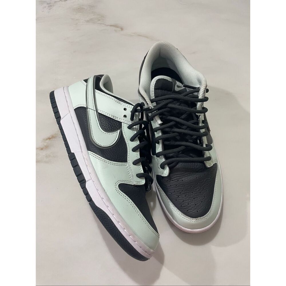 Nike Dunk Low Retro PRM sneakers in a Smoke Grey and Barely Green colorway Size